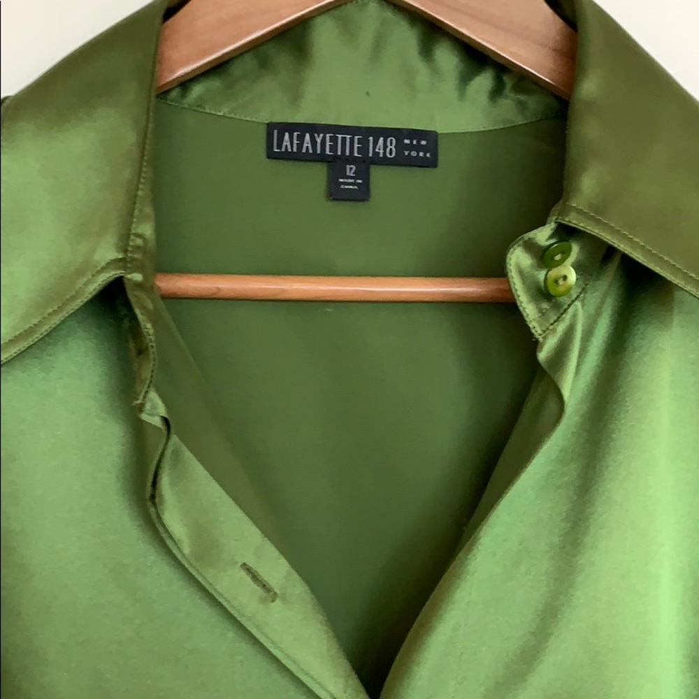 Lafayette 148 100% silk blouse